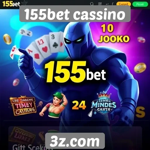 Variedade de jogos disponíveis no 155bet cassino